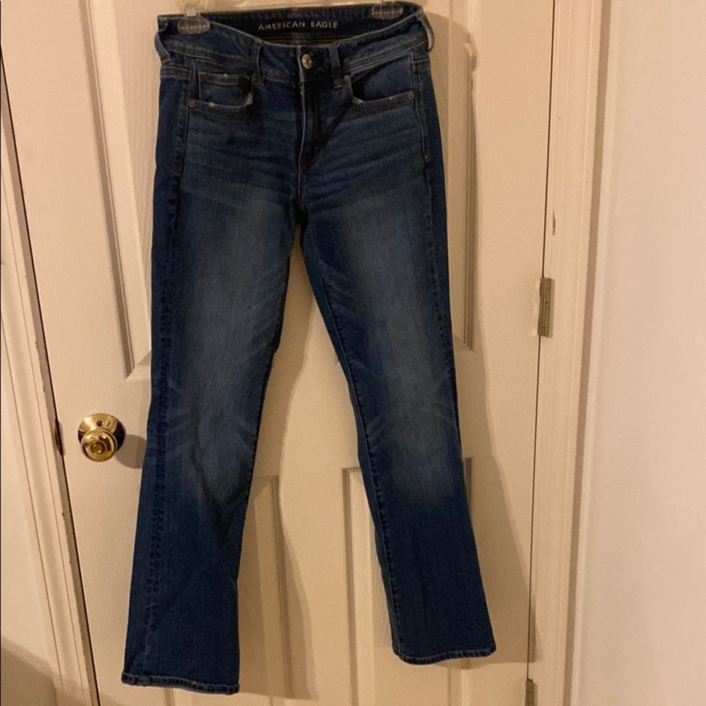 American Eagle Outfitters Blue Boot Cut Jeans
